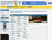 Tablet Screenshot of historietasinfantiles.com
